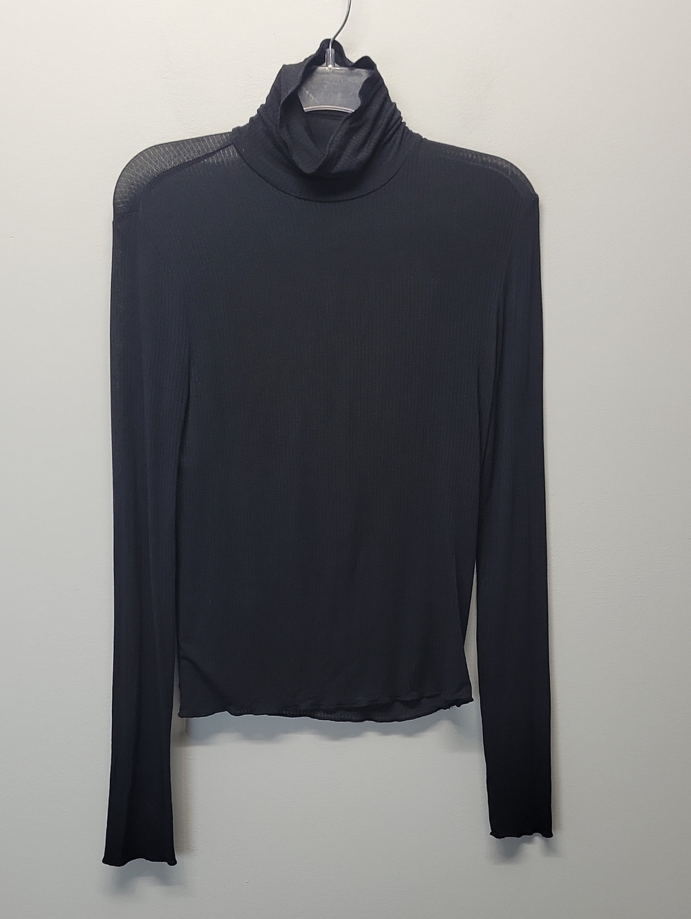 Out from Under Urban Outfitters sheer black turtleneck medium